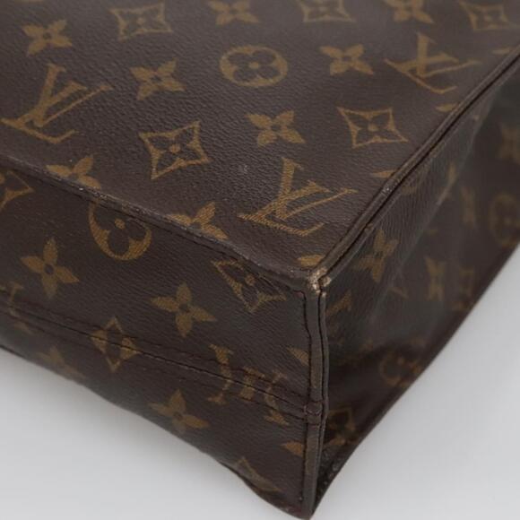 LOUIS VUITTON Monogram Sac Plat Hand Bag M51140 - Picture 15 of 16